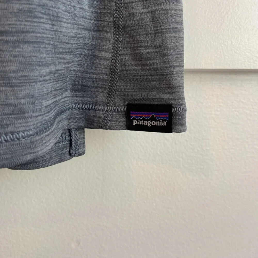 NWOT Patagonia Gray Capilene Cool Lightweight Racerback Tank Top - Picture 5 of 6